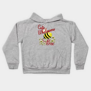 Cute Wholesome Bee Kids Hoodie